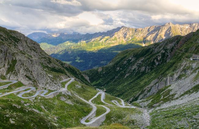 Alpenromantik schönste Schweizer Passstrassen
